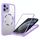 Per iPhone 11 Pro Max CD Texture MagSafe Custodia per telefono (viola)
