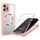 Per iPhone 12 Pro Custodia per telefono MagSafe con texture CD (rosa)