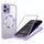 Per iPhone 12 Pro CD Texture MagSafe Custodia per telefono (viola)