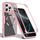 Per iPhone 16 Pro CD Texture MagSafe Custodia per telefono (rosa)