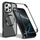 Per iPhone 16 Pro CD Texture MagSafe Custodia per telefono (nero)