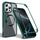 Per iPhone 16 Pro Max CD Texture MagSafe Custodia per telefono (verde)
