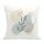 Cuscino per divano stampato con foglie fresche e stampa centrale su richiesta, dimensioni: 35x35 cm (velluto olandese) Cuscino per divano stampato con foglie fresche e stampa centrale su richiesta, dimensioni: 35x35 cm (velluto olandese)