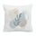 Cuscino per divano stampato con foglie fresche e stampa centrale su richiesta, dimensioni: 35x35 cm (velluto di cristallo) Cuscino per divano stampato con foglie fresche e stampa centrale su richiesta, dimensioni: 35x35 cm (velluto di cristallo)