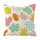 Cuscino per divano stampato con blocchi colorati con stampa centrale su richiesta, dimensioni: 35x35 cm (lino bianco) Cuscino per divano stampato con blocchi colorati con stampa centrale su richiesta, dimensioni: 35x35 cm (lino bianco)