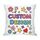 Cuscino per divano con stampa di disegno di bambino con stampa centrale su richiesta, dimensioni: 50x50 cm (raso brillante) Cuscino per divano con stampa di disegno di bambino con stampa centrale su richiesta, dimensioni: 50x50 cm (raso brillante)