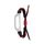 Per Xiaomi Mi Band 7 cinturino in nylon con cavo intrecciato in silicone (nero rosso) Per Xiaomi Mi Band 7 cinturino in nylon con cavo intrecciato in silicone (nero rosso)