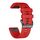 Per cinturino di ricambio in silicone Garmin Epix Pro da 42 mm (rosso)