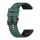 Per Garmin Instinct 2 Solar Sports Mixing Color Cinturino in silicone (verde scuro + nero) Per Garmin Instinct 2 Solar Sports Mixing Color Cinturino in silicone (verde scuro + nero)