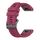 Per cinturino in silicone tinta unita Garmin Enduro 2 (rosso vino)