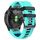 Per Garmin Instinct 2X Solar Sports cinturino in silicone bicolore (verde menta + blu) Per Garmin Instinct 2X Solar Sports cinturino in silicone bicolore (verde menta + blu)