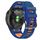 Per Garmin Instinct 2X Solar Sports cinturino in silicone bicolore (blu notte + arancione) Per Garmin Instinct 2X Solar Sports cinturino in silicone bicolore (blu notte + arancione)