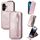 Per Ulefone Note 16 Pro Custodia per telefono con chiusura a cerniera verticale in pelle con cerniera (oro rosa) Per Ulefone Note 16 Pro Custodia per telefono con chiusura a cerniera verticale in pelle con cerniera (oro rosa)