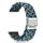 Per Huawei Watch 4/4 Pro cinturino in nylon intrecciato con fibbia in metallo (W nero blu verde) Per Huawei Watch 4/4 Pro cinturino in nylon intrecciato con fibbia in metallo (W nero blu verde)