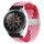 Per Huawei Watch 4/4 Pro cinturino in nylon intrecciato con fibbia in metallo (Z rosso rosa) Per Huawei Watch 4/4 Pro cinturino in nylon intrecciato con fibbia in metallo (Z rosso rosa)