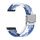 Per Huawei Watch 4/4 Pro cinturino in nylon intrecciato con fibbia in metallo (Z blu bianco) Per Huawei Watch 4/4 Pro cinturino in nylon intrecciato con fibbia in metallo (Z blu bianco)