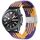 Per Huawei Watch 4/4 Pro cinturino in nylon intrecciato con fibbia in metallo (Z viola oro) Per Huawei Watch 4/4 Pro cinturino in nylon intrecciato con fibbia in metallo (Z viola oro)