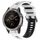 Per Garmin Fenix 5 Plus Cinturino sportivo in silicone bicolore (bianco + nero) Per Garmin Fenix 5 Plus Cinturino sportivo in silicone bicolore (bianco + nero)