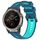 Per Garmin Fenix 5 Plus Cinturino sportivo in silicone bicolore (blu + verde acqua) Per Garmin Fenix 5 Plus Cinturino sportivo in silicone bicolore (blu + verde acqua)