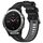 Per Garmin Fenix 5 Cinturino sportivo in silicone bicolore (nero + grigio) Per Garmin Fenix 5 Cinturino sportivo in silicone bicolore (nero + grigio)