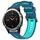 Per Garmin Fenix 5 Cinturino sportivo in silicone bicolore (blu + verde acqua) Per Garmin Fenix 5 Cinturino sportivo in silicone bicolore (blu + verde acqua)