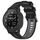 Per Garmin Instinct Crossover Sports cinturino in silicone bicolore (nero + grigio) Per Garmin Instinct Crossover Sports cinturino in silicone bicolore (nero + grigio)