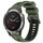 Per Garmin Fenix 6 Solar Sports cinturino in silicone bicolore (verde militare + nero) Per Garmin Fenix 6 Solar Sports cinturino in silicone bicolore (verde militare + nero)