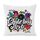 Federa per cuscino da divano con stampa graffiti, senza stampa centrale su richiesta, dimensioni: 35x35 cm (velluto granulare Twill) Federa per cuscino da divano con stampa graffiti, senza stampa centrale su richiesta, dimensioni: 35x35 cm (velluto granulare Twill)