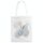 Borsa in tela stampata con foglie fresche, stampa su richiesta, dimensioni: 35x30 cm (bianco) Borsa in tela stampata con foglie fresche, stampa su richiesta, dimensioni: 35x30 cm (bianco)