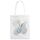 Borsa in tela stampata con foglie fresche, stampa su richiesta, dimensioni: 40x35 cm (bianco) Borsa in tela stampata con foglie fresche, stampa su richiesta, dimensioni: 40x35 cm (bianco)