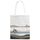 Stampa su tela con paesaggio su borsa a richiesta, dimensioni: 40x35 cm (bianco) Stampa su tela con paesaggio su borsa a richiesta, dimensioni: 40x35 cm (bianco)