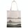 Stampa su tela con paesaggio su borsa a mano su richiesta, dimensioni: 40x35 cm (beige) Stampa su tela con paesaggio su borsa a mano su richiesta, dimensioni: 40x35 cm (beige)