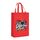 Borsa in tessuto non tessuto con stampa graffiti, stampa su richiesta, dimensioni: 38x30x10 cm (rosso)