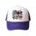 Cappello con visiera in spugna con stampa graffiti, stampa su richiesta (viola) Cappello con visiera in spugna con stampa graffiti, stampa su richiesta (viola)