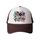 Cappello con visiera in spugna con stampa graffiti, stampa su richiesta (marrone) Cappello con visiera in spugna con stampa graffiti, stampa su richiesta (marrone)