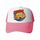 Cappello con visiera in spugna stampata per auto, stampa su richiesta (rosa) Cappello con visiera in spugna stampata per auto, stampa su richiesta (rosa)