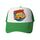 Cappello con visiera in spugna stampata per auto, stampa su richiesta (verde) Cappello con visiera in spugna stampata per auto, stampa su richiesta (verde)