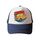 Cappello con visiera in spugna stampata con stampa su richiesta (blu navy) Cappello con visiera in spugna stampata con stampa su richiesta (blu navy)