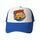 Cappello con visiera in spugna stampata per auto, stampa su richiesta (blu) Cappello con visiera in spugna stampata per auto, stampa su richiesta (blu)