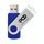 POD Colorful Metal Rotating USB 2.0 Flash Drive Stampa su richiesta, Memoria: 128 GB (blu scuro) POD Colorful Metal Rotating USB 2.0 Flash Drive Stampa su richiesta, Memoria: 128 GB (blu scuro)