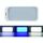 Luce per camper da 12-30 V, 198 LED, luce da tetto dimmerabile a 3 temperature di colore, colore: luce bianca blu Luce per camper da 12-30 V, 198 LED, luce da tetto dimmerabile a 3 temperature di colore, colore: luce bianca blu