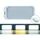 Luce per camper da 12-30 V, 198 LED, luce da tetto dimmerabile a 3 temperature di colore, colore: luce bianca gialla con telecomando Luce per camper da 12-30 V, 198 LED, luce da tetto dimmerabile a 3 temperature di colore, colore: luce bianca gialla con telecomando