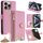 Per iPhone 16 Pro Crossbody Chain Fishtail Litchi Custodia per telefono in pelle (rosa) Per iPhone 16 Pro Crossbody Chain Fishtail Litchi Custodia per telefono in pelle (rosa)
