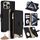 Per iPhone 15 Pro Max Crossbody Chain Fishtail Litchi Custodia per telefono in pelle (nero) Per iPhone 15 Pro Max Crossbody Chain Fishtail Litchi Custodia per telefono in pelle (nero)