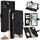 Per iPhone 15 Custodia a tracolla in pelle Litchi con motivo a coda di pesce (nera) Per iPhone 15 Custodia a tracolla in pelle Litchi con motivo a coda di pesce (nera)