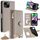 Per iPhone 14 Plus Crossbody Chain Fishtail Litchi Custodia per telefono in pelle (grigio) Per iPhone 14 Plus Crossbody Chain Fishtail Litchi Custodia per telefono in pelle (grigio)
