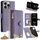 Per iPhone 12 Pro Max Custodia a tracolla in pelle Litchi con catena a coda di pesce (viola) Per iPhone 12 Pro Max Custodia a tracolla in pelle Litchi con catena a coda di pesce (viola)
