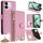 Per vivo iQOO Z9x Crossbody Chain Fishtail Litchi Custodia in pelle per telefono (rosa) Per vivo iQOO Z9x Crossbody Chain Fishtail Litchi Custodia in pelle per telefono (rosa)