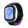 Per Huawei Watch Fit3 cinturino in metallo spazzolato con cornice nera (nero viola) Per Huawei Watch Fit3 cinturino in metallo spazzolato con cornice nera (nero viola)