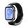 Per Huawei Watch Fit3 cinturino in metallo spazzolato con cornice argentata (nero grigio) Per Huawei Watch Fit3 cinturino in metallo spazzolato con cornice argentata (nero grigio)